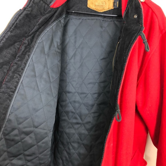 Vintage Woolrich Wool Duffle Coat Sz L - Picture 10 of 16